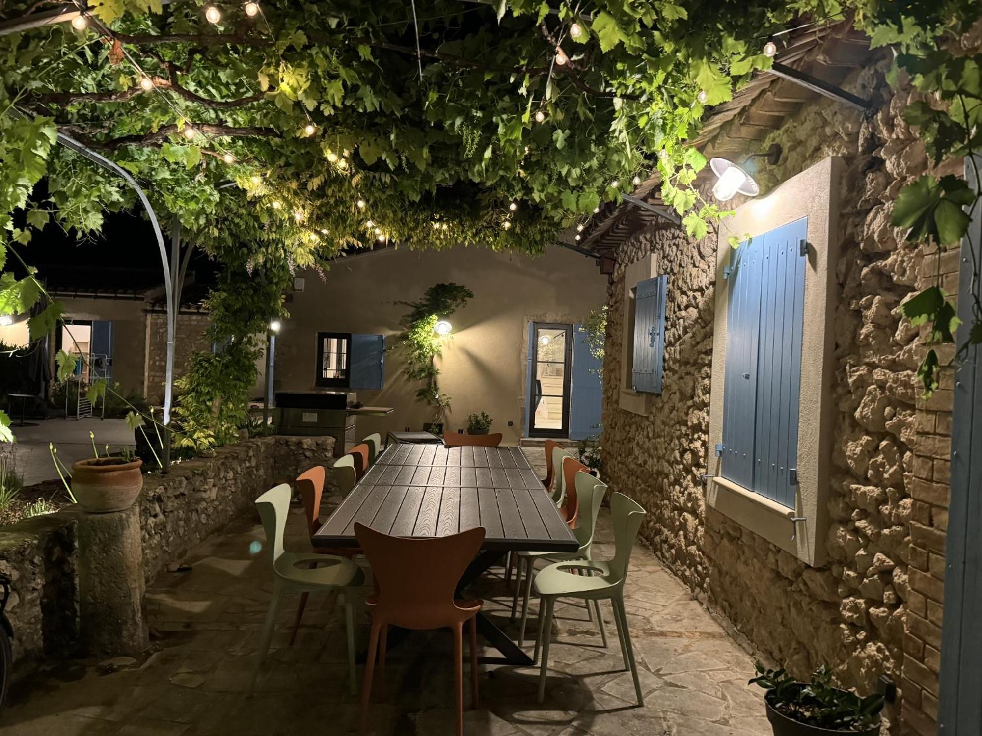 Provencal House With Heated Pool, View Of The Luberon In Robion - Accommodates 12 People. Buitenkant foto