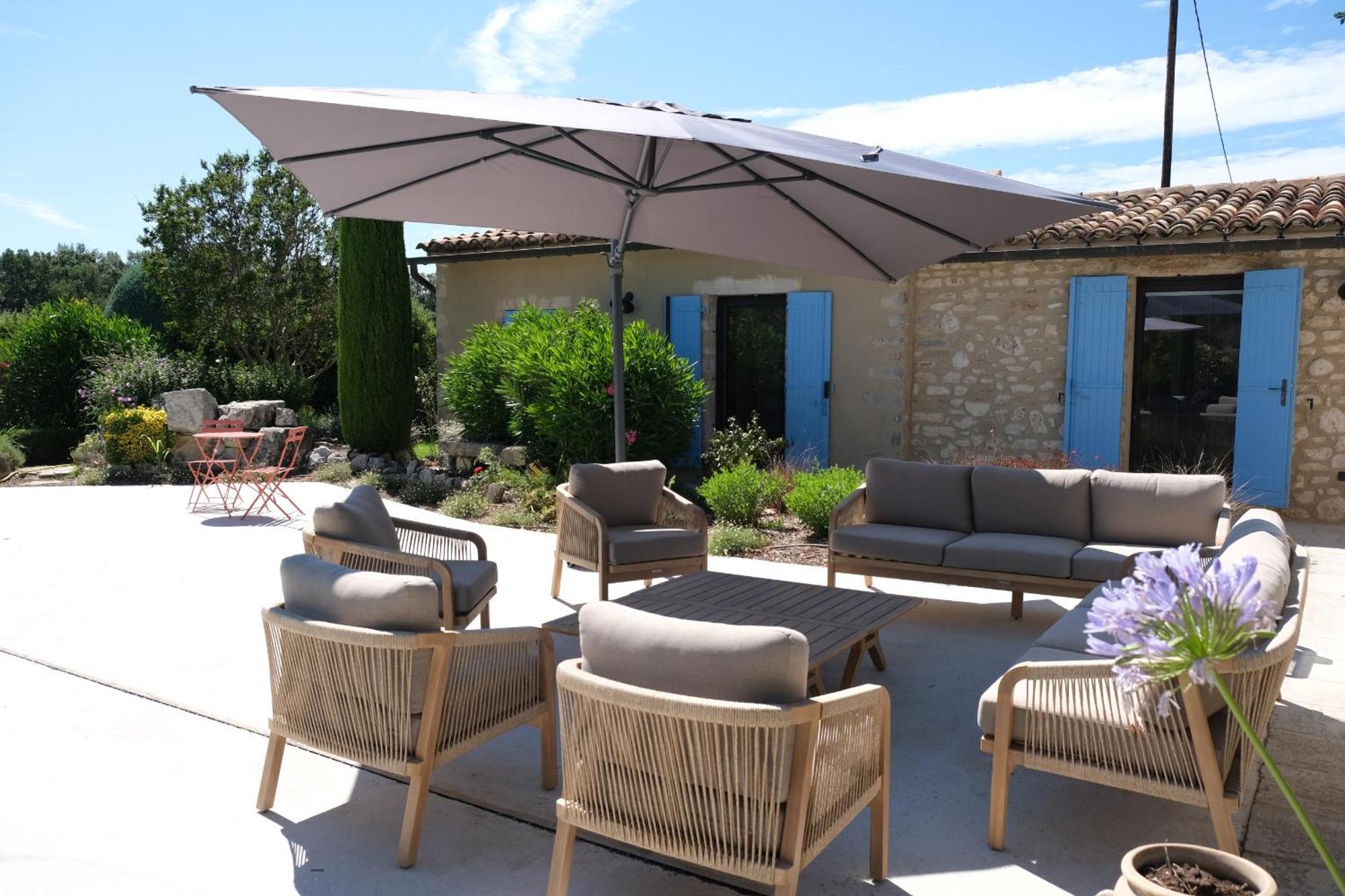 Provencal House With Heated Pool, View Of The Luberon In Robion - Accommodates 12 People. Buitenkant foto
