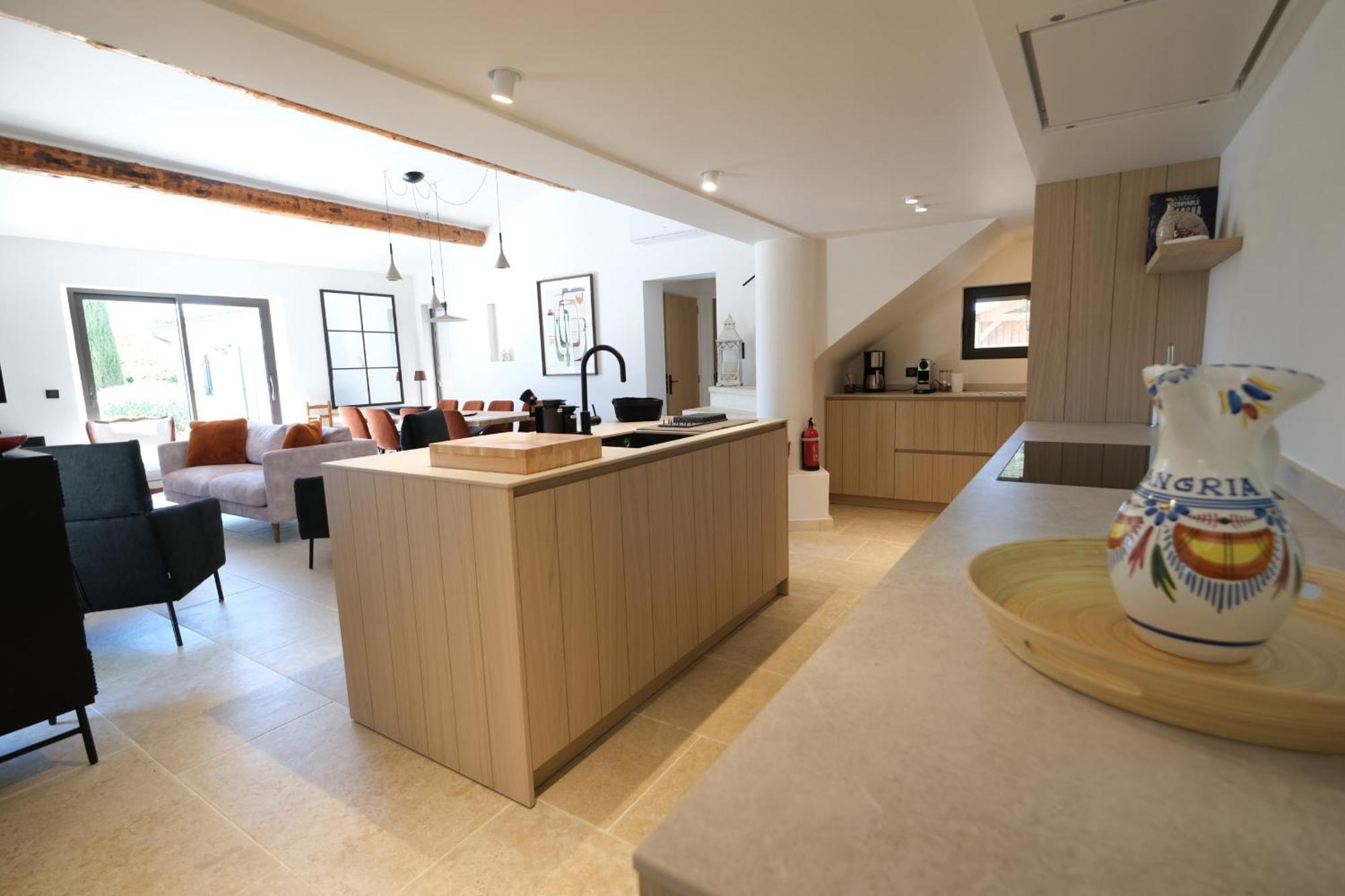 Provencal House With Heated Pool, View Of The Luberon In Robion - Accommodates 12 People. Buitenkant foto