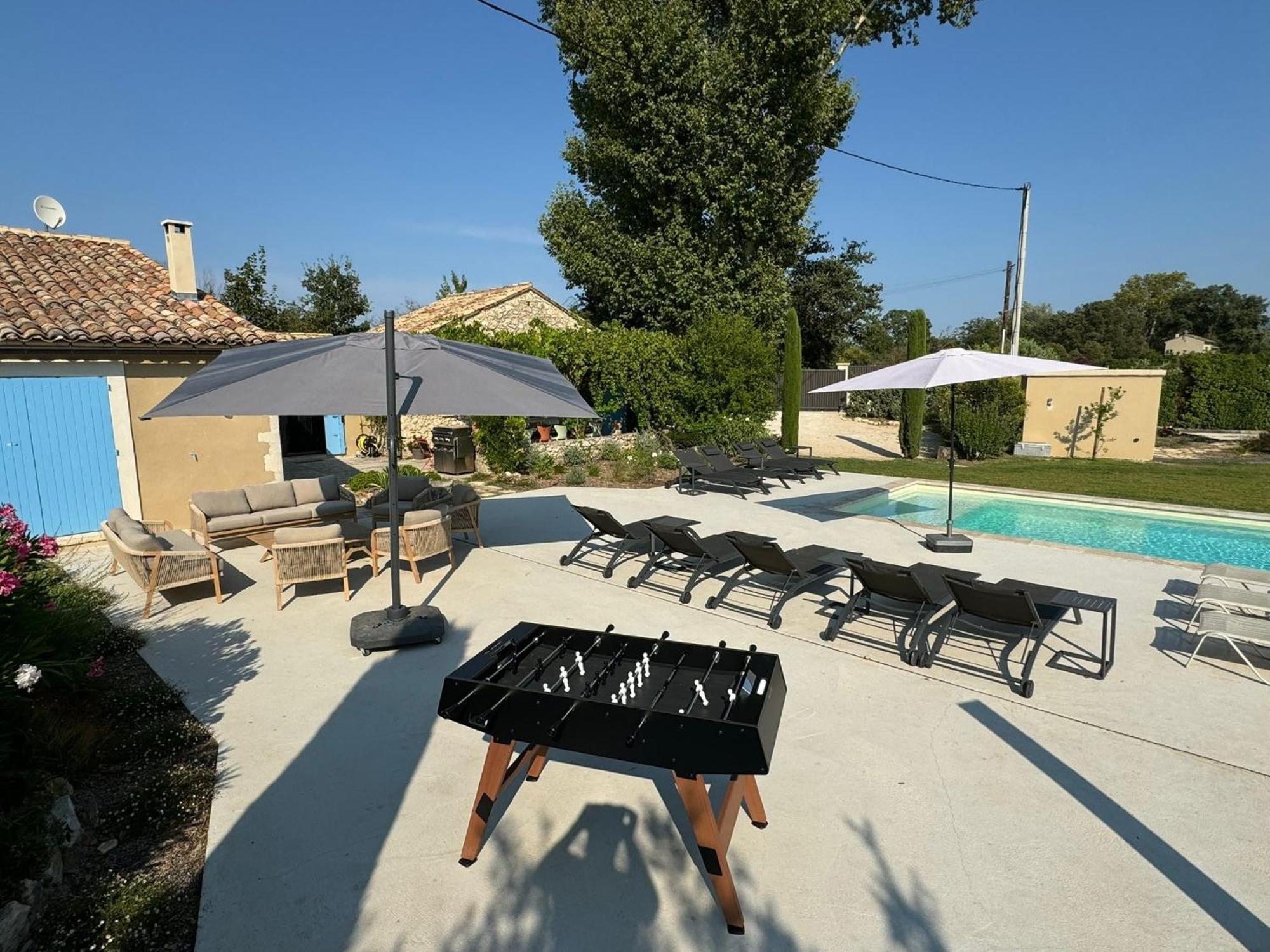 Provencal House With Heated Pool, View Of The Luberon In Robion - Accommodates 12 People. Buitenkant foto